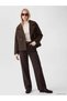 Brown Oversize Women's Cashmere Coat - 2