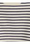 Navy Blue Crew Neck Striped Girls' Sweatshirt, Pack of 2 - 3