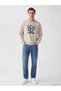Gray Los Angeles Printed Men's Sweatshirt - 2