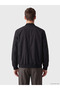 Black Regular Fit College Collar Men's Jacket - 5