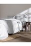 Pierette Single 100% Cotton Coco Crep Printed Bed Sheet and Duvet Cover Set - Gray - 3