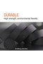 3-Pack Nylon Canvas Belt Plastic Buckle Belt Travel Adjustable Nylon Web Slide Belt - 4