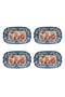 Florina 17 cm 4-Piece Presentation Plate Set