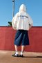 Kapüşonlu fermuarlı sweatshirt - 3