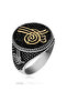 ​ ​ Silver Ottoman Tughra Men's Ring