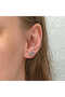 ​ Silver Two Heart Stud Earrings - 6