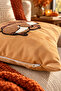Punch Embroidered Throw Pillow Cover - 43*43 cm - Squirrel - Pnk001 - 3