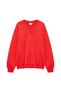 Bisiklet yaka düğmeli sweatshirt - 4