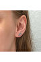 ​ Silver Two Heart Stud Earrings - 3