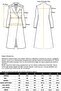 Stone Decorated Soft Touch Overcoat Black 6915 - 8