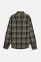 Men's Khaki Cotton Regular Fit Long Sleeve Shirt - 4