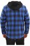 ZENTHACE Mens Sherpa Lined Full Zip Check Jacket - 4