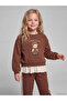 Esvab • Modern & Distinctive Cute Teddy Bear Printed Girls' Tracksuit Set - 2