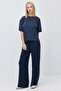 Women's High Waist Wide Leg Sweatpants - 5