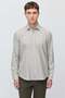 Men's Solid Color Regular Fit Long Sleeve Shirt - 4
