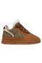 Women's Vegan Leather Tan Sneakers - I Dreamed a Dream Design - 7