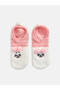 Alita City Mixed Embroidered Women's Booties Socks with a Difference in Color