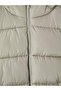 Alita City Lcw Vision Khaki Hooded Women's Puffer Coat with a Difference - 6