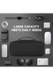 Travel Tech Pouch, Protable Cable Organiser Bag, Electronics Accessories Travel Organizer Case for C - 2