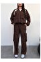 Hooded Parachute Tracksuit Set - 3