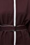 Women's Belted High-Neck Sweatshirt - 7
