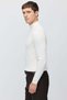 Men's Ribbed Half Turtleneck Knitwear Sweater - 4