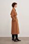 Double Windshield Double-Breasted Trench Coat Taba 7165111 - 5