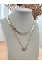 Steel 3-piece necklace set
