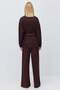 Women's Wide Leg Sweatpants with Elastic Waist - 4