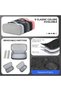 Travel Tech Pouch, Protable Cable Organiser Bag, Electronics Accessories Travel Organizer Case for C - 6
