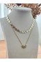 Steel 3-piece necklace set - 2