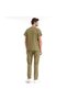 Luxury Lycra Gray Top and Bottom Set Doctor Nurse Uniform Colorful Phone Holder with Gift - 2