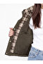 Two Mt Shop Quality Lcw Modest Brown Stand Collar Women's Puffer Coat - 4