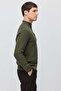 Men's Ribbed Zippered Knit Sweater - 4