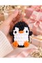 Penguin Keychain Handmade Amigurumi Knitted Plush Bag Ornament Cute Gift
