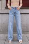 Blue Effect High Waist Stretchy Wide Leg Jeans - 3