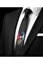 Military Uniformed Ataturk Image Black Tie (7 cm) - Special Boxed