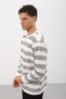 Erkek Şeritli Bisiklet Yaka Basic 2'li Örme Basic Sweatshirt - 6