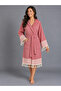 Ala Peştemal Bathrobe Unisex - 100% Cotton Karatezgah Woven