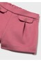 Baby Girl Pink Pocket Detailed Shorts - 3