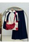 Hamide Double Pocket Zipper Bag Trouser Suit-Pn3229 Navy Blue - 2