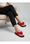 Mia Floral Non-Painful Black Beach Slippers Flip Flops Beach after Party Slippers - 4