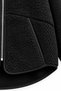 4984 Women's Zippered Front Pocket Stand Collar Fleece Sweatshirt Black - 3