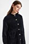 Pearl Detailed Soft Fabric Knitwear Cardigan Black 8296 - 3