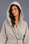 Ala Peştemal Bathrobe Unisex - 100% Cotton Karatezgah Woven - 5