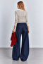 Washable Wide Leg Women's Jean Pants |   Mkw4611634-1 - 5