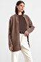 Pearl Detailed Soft Fabric Knitwear Cardigan Vi̇zon 8296 - 6