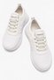 Stretch Elastic Skin Women's Sports Shoes White Ice - 3