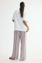 Knitted drawstring trousers - 3