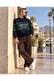 Men's Rimini'80S Oversize Crew Neck Retro Sweatshirt - 4